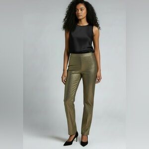 H&M Gold Sparkle Glitter Party Pants